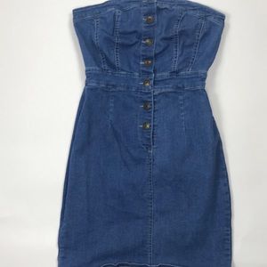 denim dress
